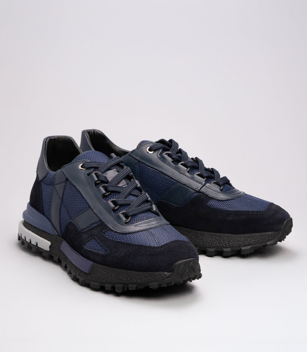 20354 Erkek Bağcıklı Outdoor Sneaker LACİVERT