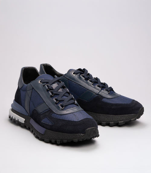 20354 Erkek Bağcıklı Outdoor Sneaker LACİVERT