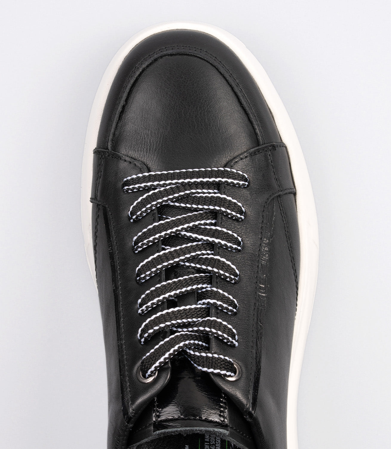 21031 Erkek Bağcıklı Günlük Sneaker SİYAH