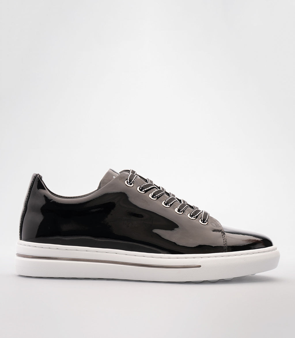 21031 Erkek Bağcıklı Günlük Sneaker SİYAH RUGAN