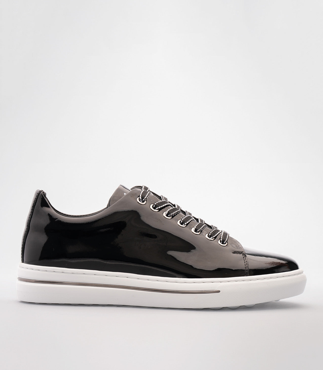 21031 Erkek Bağcıklı Günlük Sneaker SİYAH RUGAN
