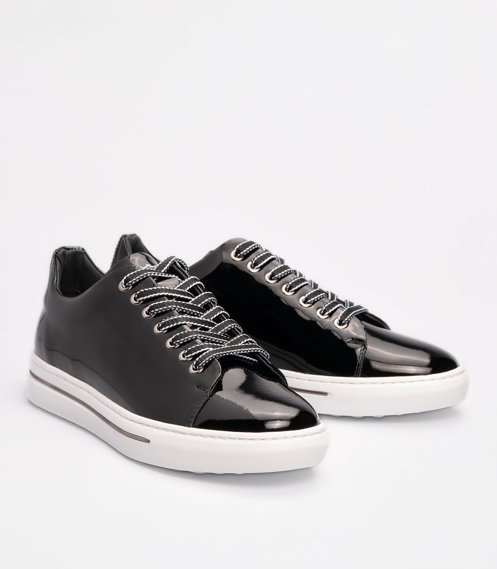 21031 Erkek Bağcıklı Günlük Sneaker SİYAH RUGAN