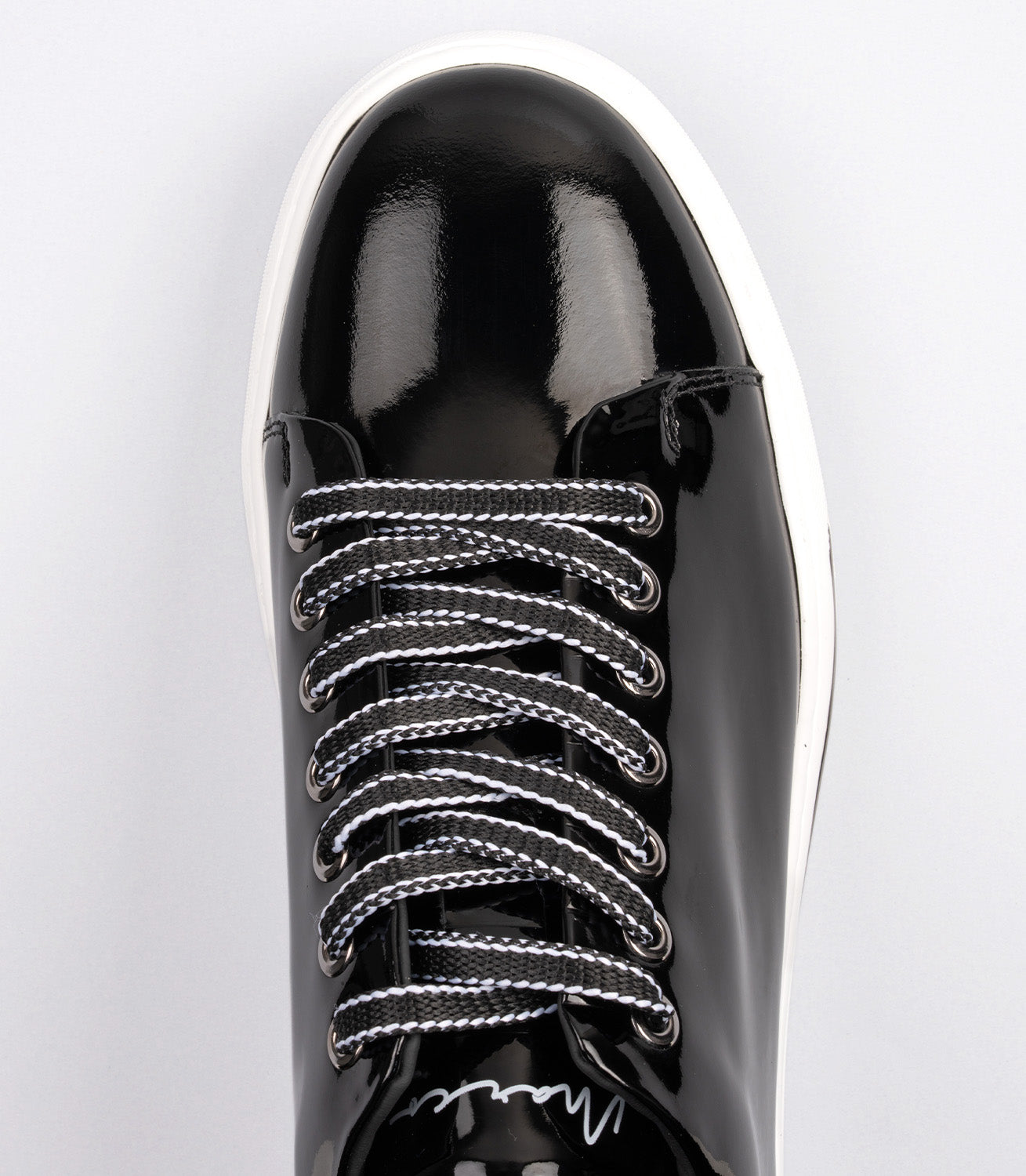 21031 Erkek Bağcıklı Günlük Sneaker SİYAH RUGAN