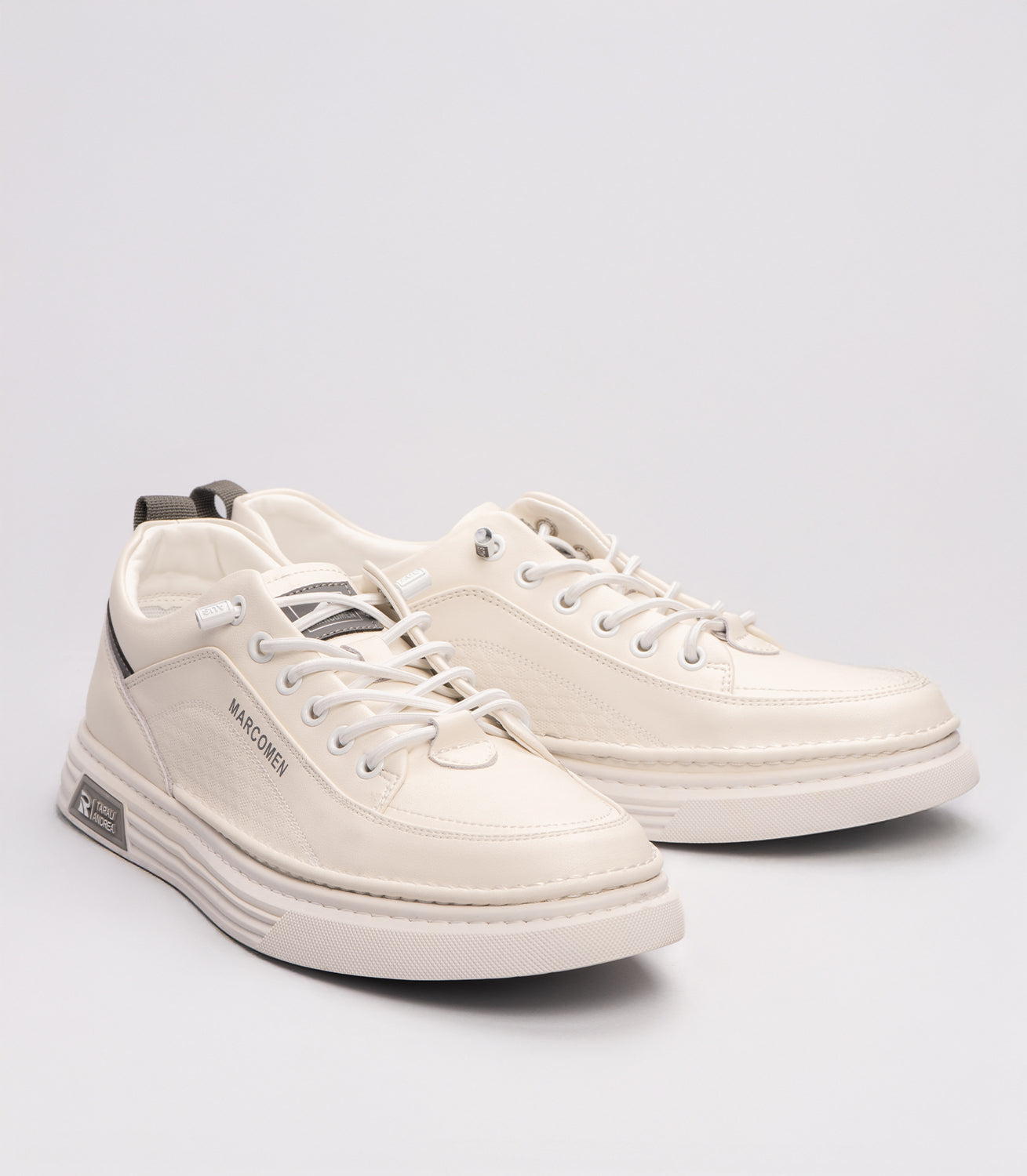21038 Erkek Hafif Taban Sneakers BEYAZ