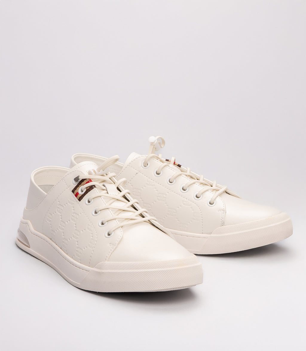 21042 Erkek Günlük Deri Hafif Taban Sneaker BEYAZ