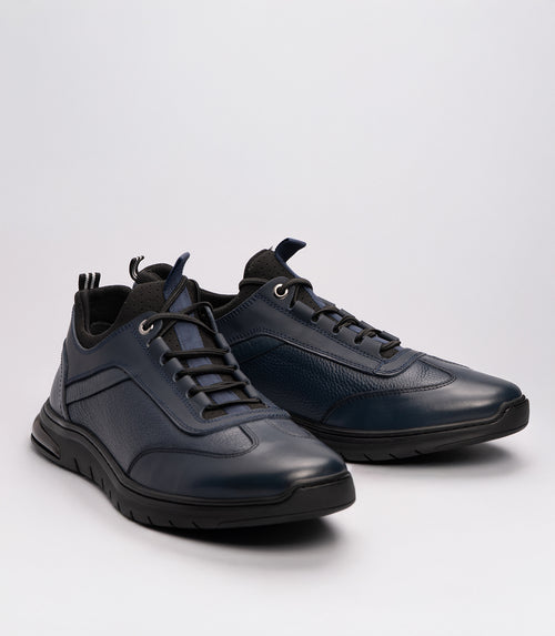 21153 Erkek Hafif Tabanlı Sneaker LACİVERT