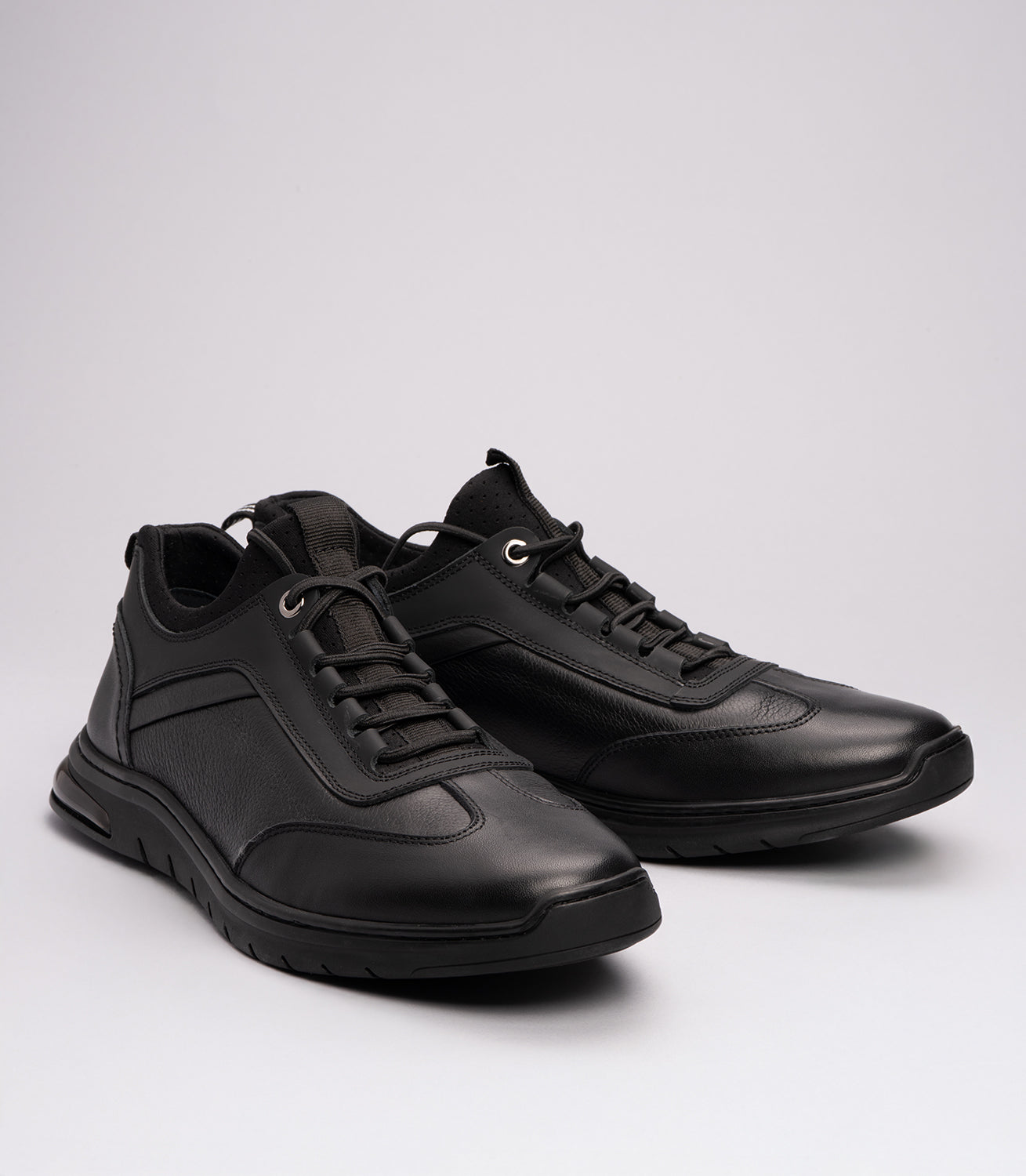 21153 Erkek Hafif Tabanlı Sneaker SİYAH