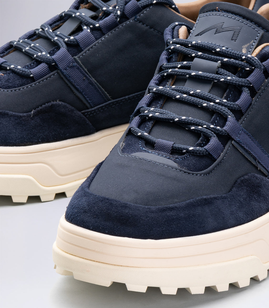 22492 Erkek Süet Detaylı Outdoor Sneaker LACİVERT