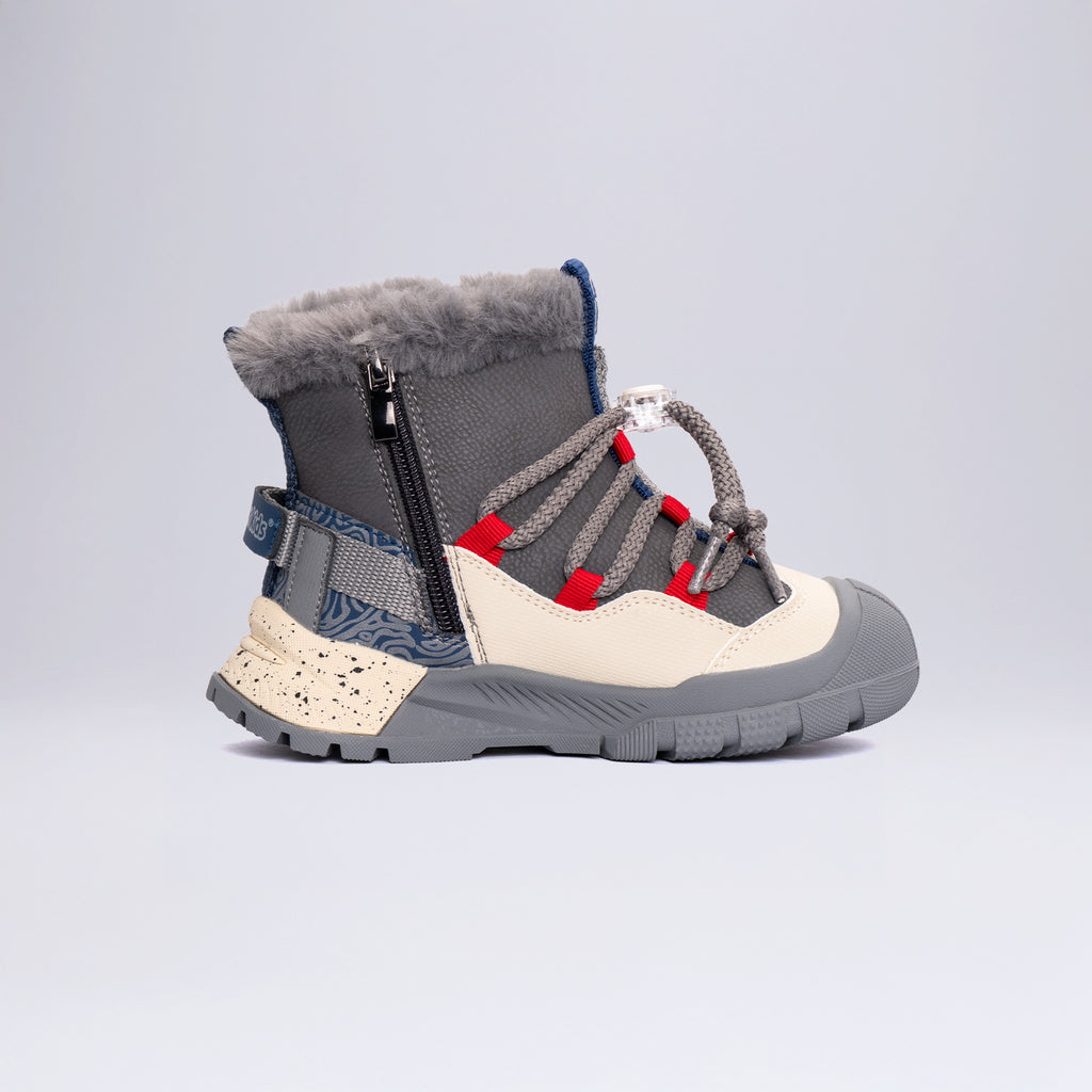 22672 Çocuk Outdoor Tüylü Kışlık Bot Okul Öcesi GRİ