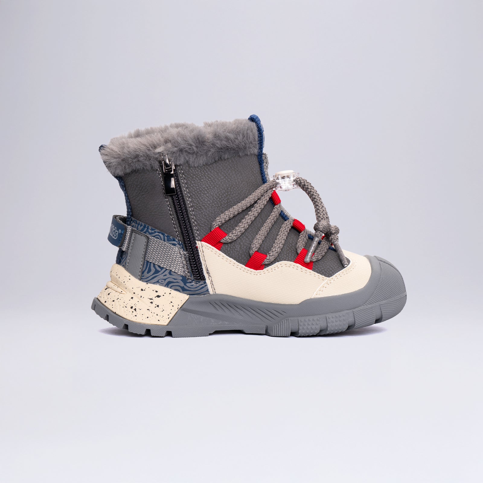 22672 Çocuk Outdoor Tüylü Kışlık Bot Okul Öcesi GRİ