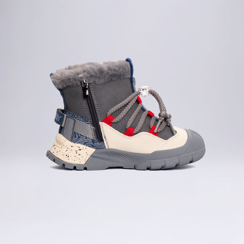 22672 Çocuk Outdoor Tüylü Kışlık Bot Okul Öcesi GRİ