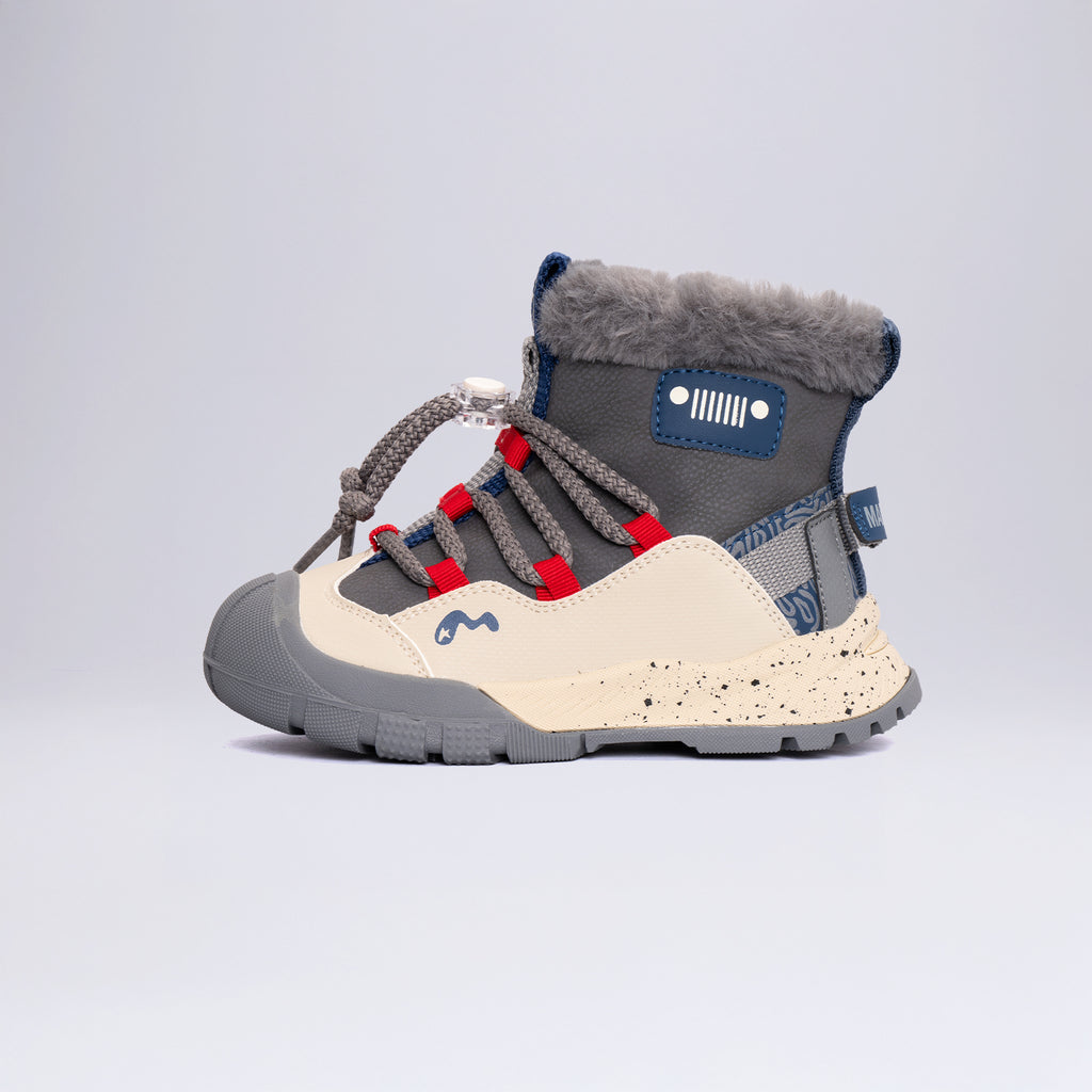 22672 Çocuk Outdoor Tüylü Kışlık Bot Okul Öcesi GRİ