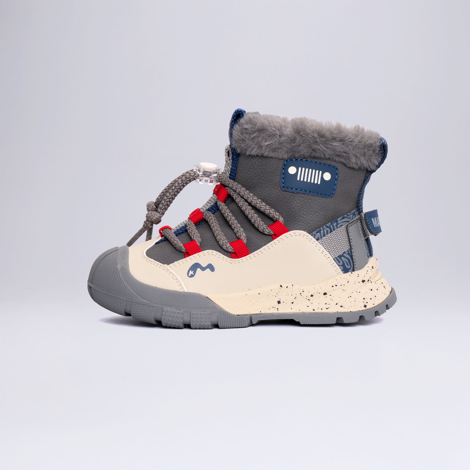 22672 Çocuk Outdoor Tüylü Kışlık Bot Okul Öcesi GRİ