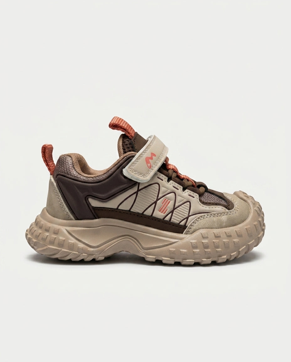 22677 Çocuk Outdoor Tabanlı Spor Ayakkabı Okul Öncesi BEJ