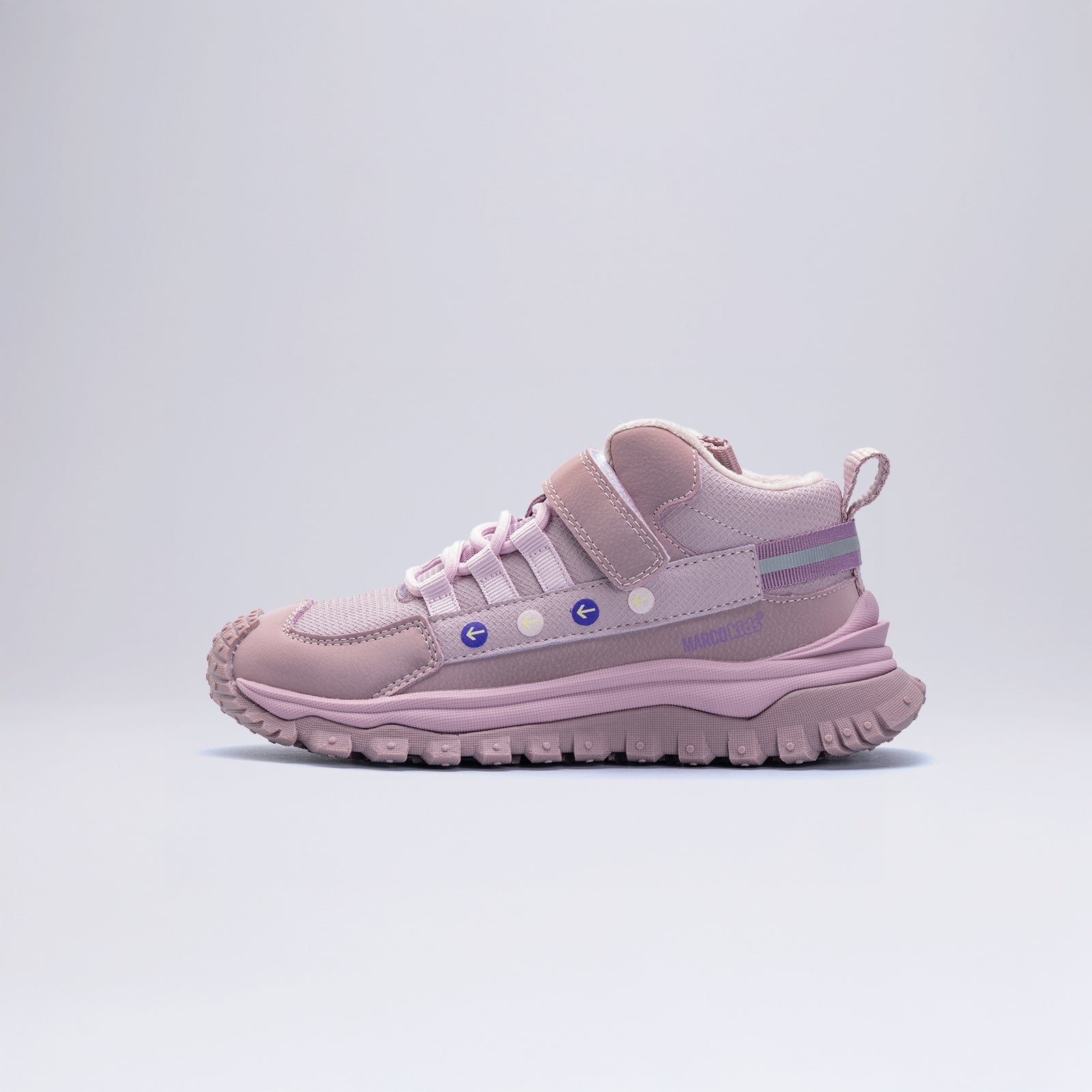 22692 Çocuk Günlük Cırt Cırtlı Outdoor Spor Ayakkabı Okul Öncesi PEMBE