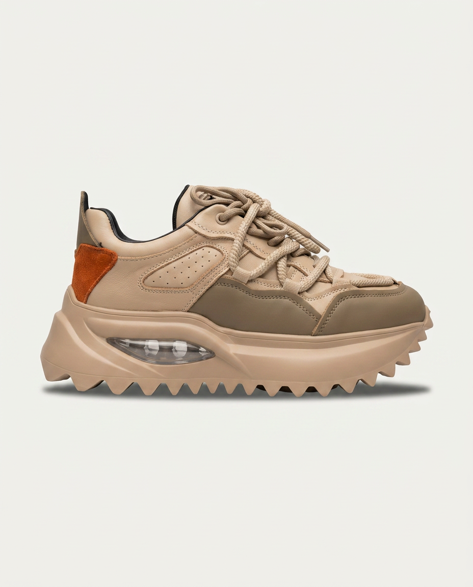 44 Degree 22101 Casual Sneaker Ayakkabı Bej
