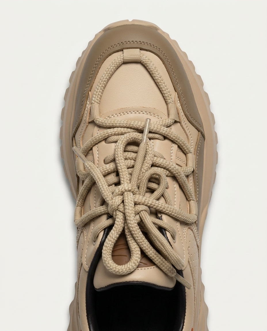 44 Degree 22101 Casual Sneaker Ayakkabı Bej