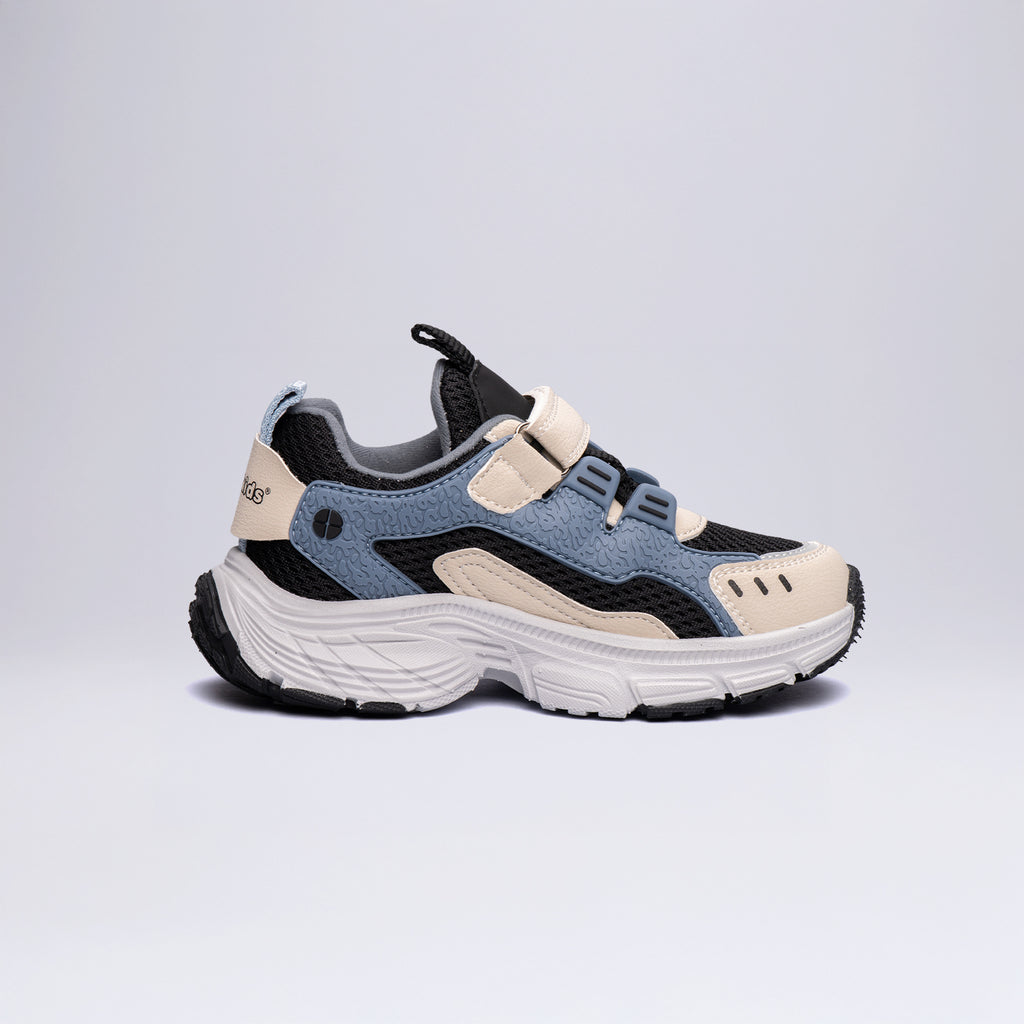 Çocuk Günlük Cırt Cırtlı Spor Ayakkabı Okul Öncesi Bej
