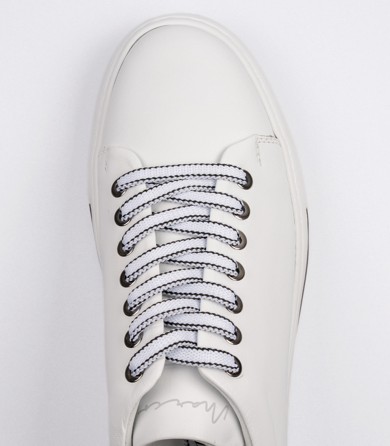 Erkek Bağcıklı Günlük Sneaker Beyaz