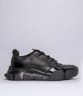 Erkek Deri Casual Sneaker Siyah