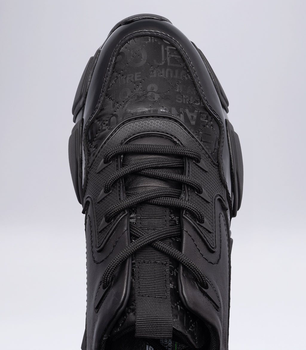 Erkek Deri Casual Sneaker Siyah
