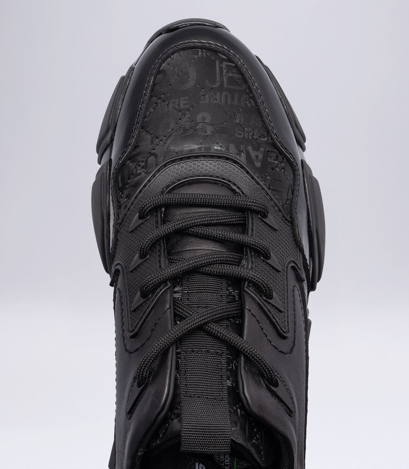 Erkek Deri Casual Sneaker Siyah