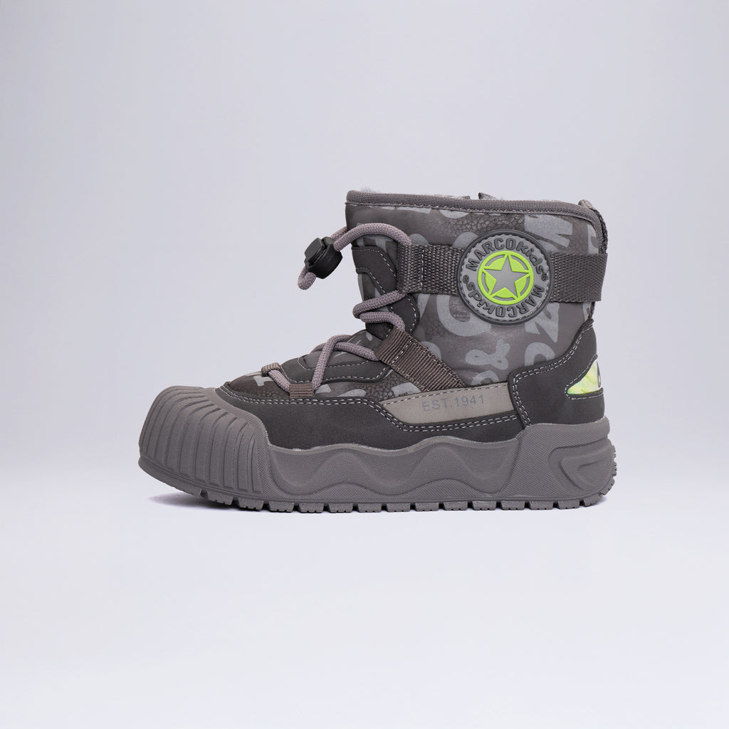 Kalın Taban Outdoor Kşlık Bot Okul Öncesi Gri