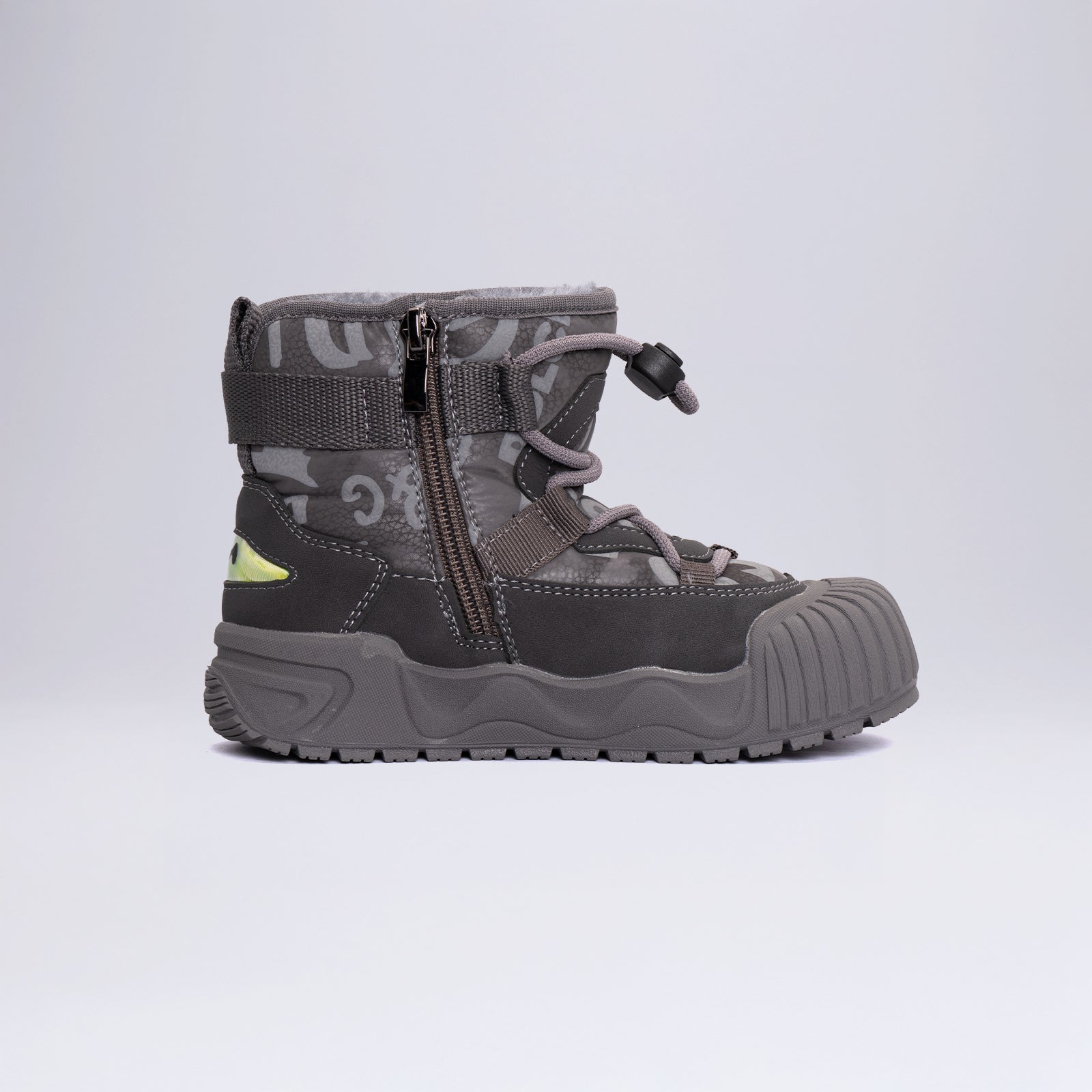 Kalın Taban Outdoor Kşlık Bot Okul Öncesi Gri