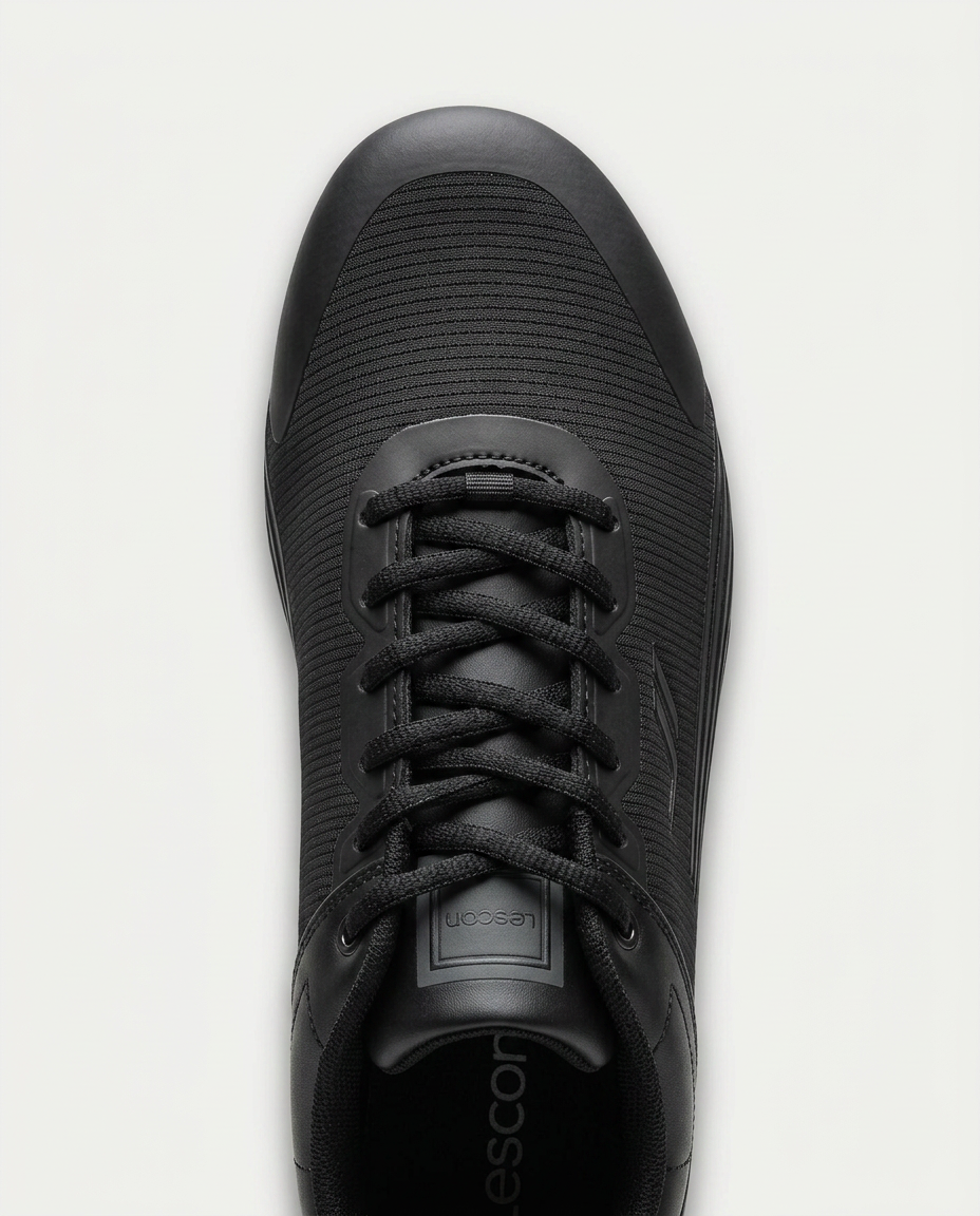 LESCON CHROME SNEAKERS SPOR AYAKKABI SİYAH