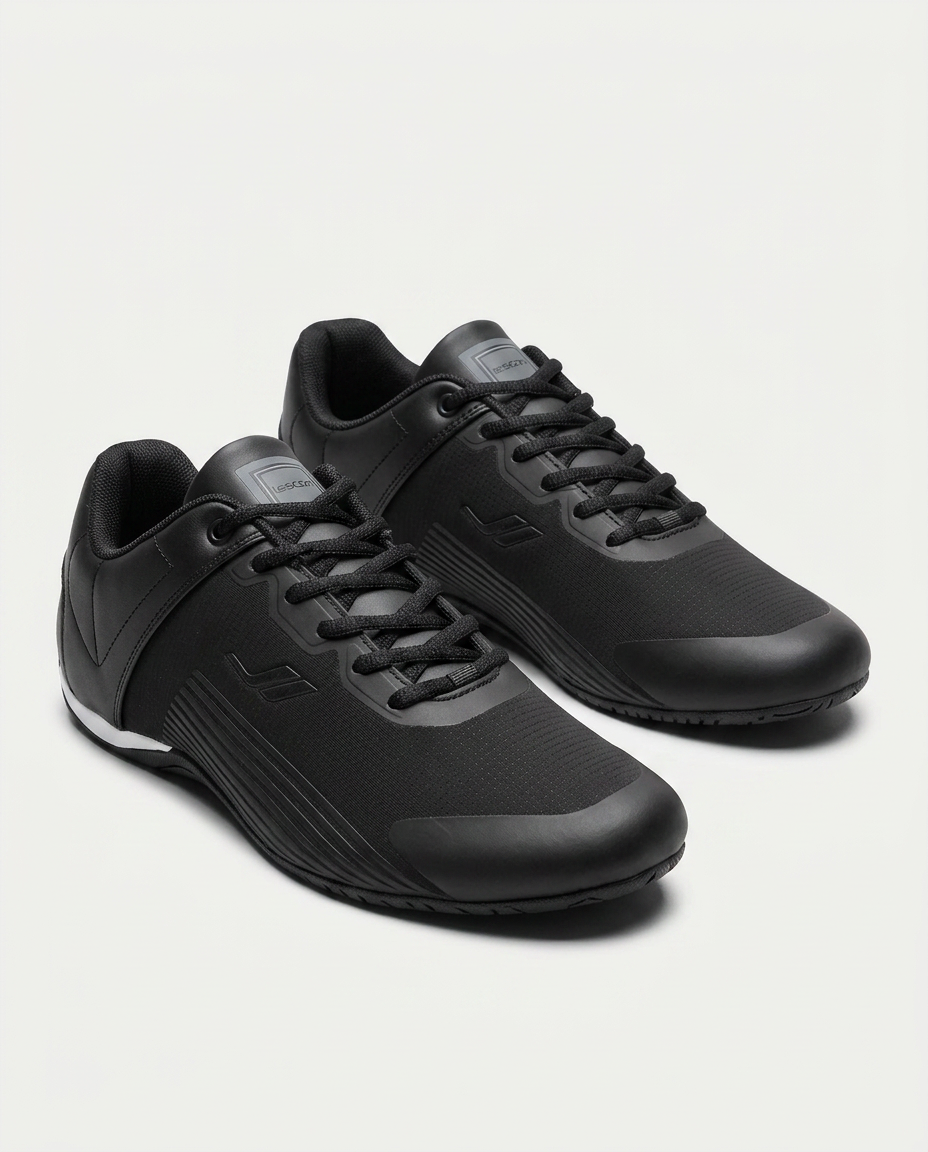 LESCON CHROME SNEAKERS SPOR AYAKKABI SİYAH