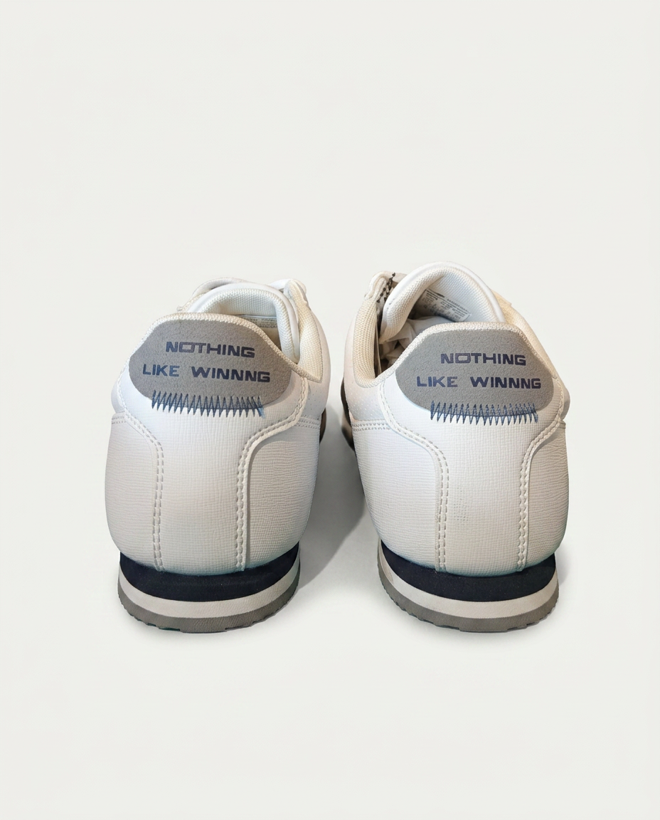 LESCON FLINT 3 SNEAKER SPOR AYK. BEYAZ-LACI