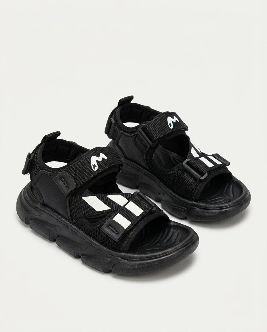 26Y1603 Çocuk Patik Spor Sandalet SİYAH