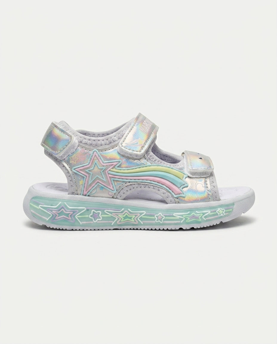 Marco Kids 26Y210 Patik Işıklı Sandalet GÜMÜŞ