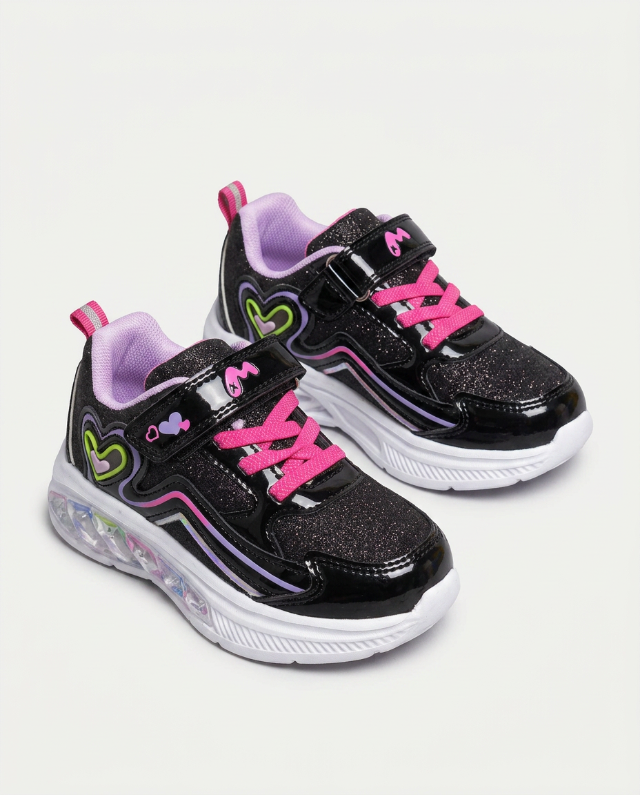 Marco Kids 26Y313 Patik Işıklı Ayakkabı SİYAH