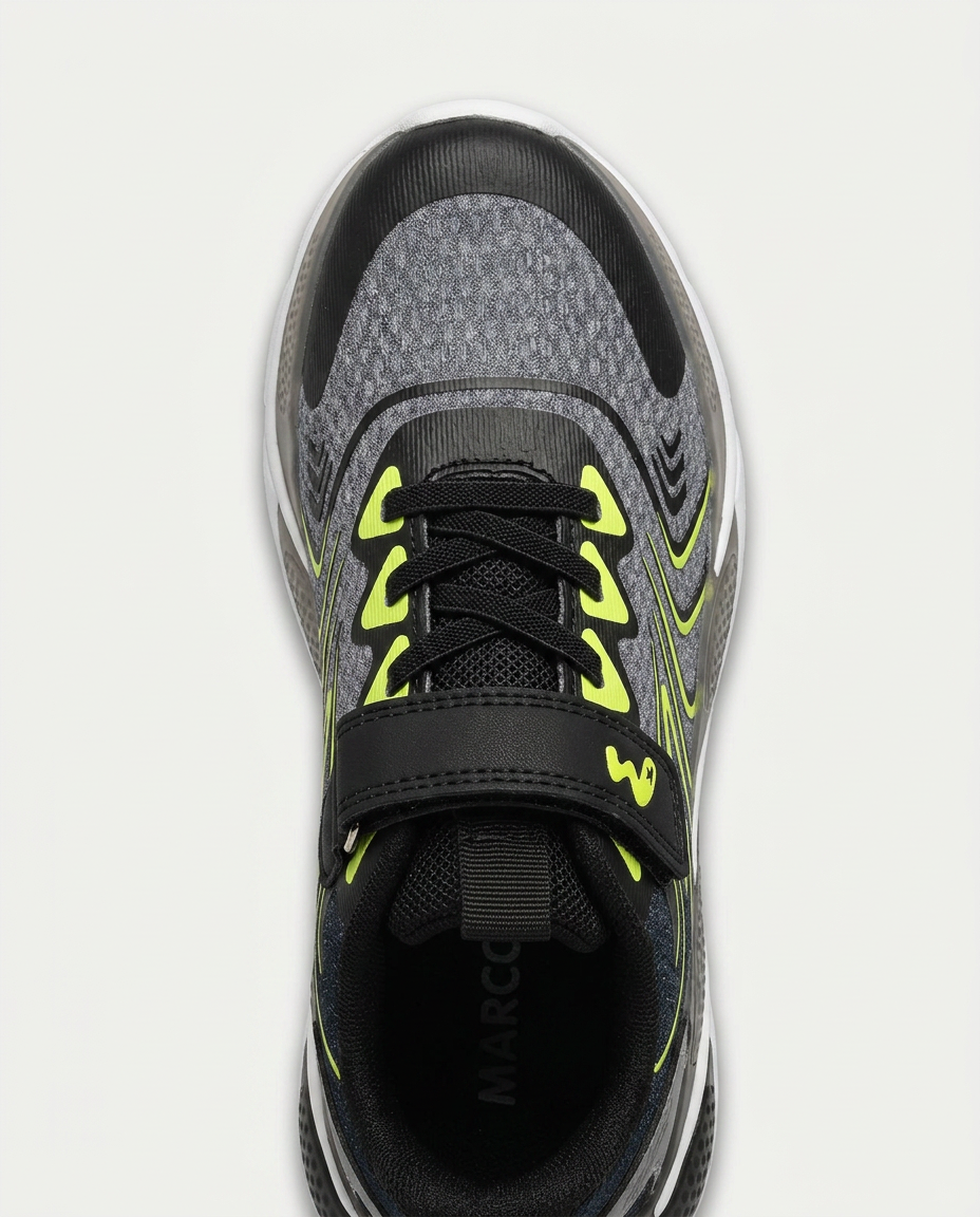 26Y327 Çocuk Filet Işıklı Spor Ayakkabı SİYAH