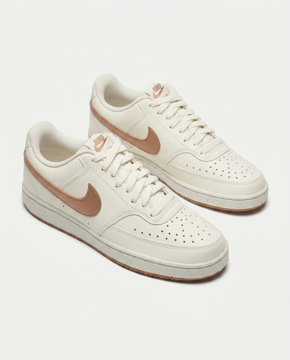 NIKE DH3158 W NIKE COURT VISION LO NN BEYAZ-BORDO