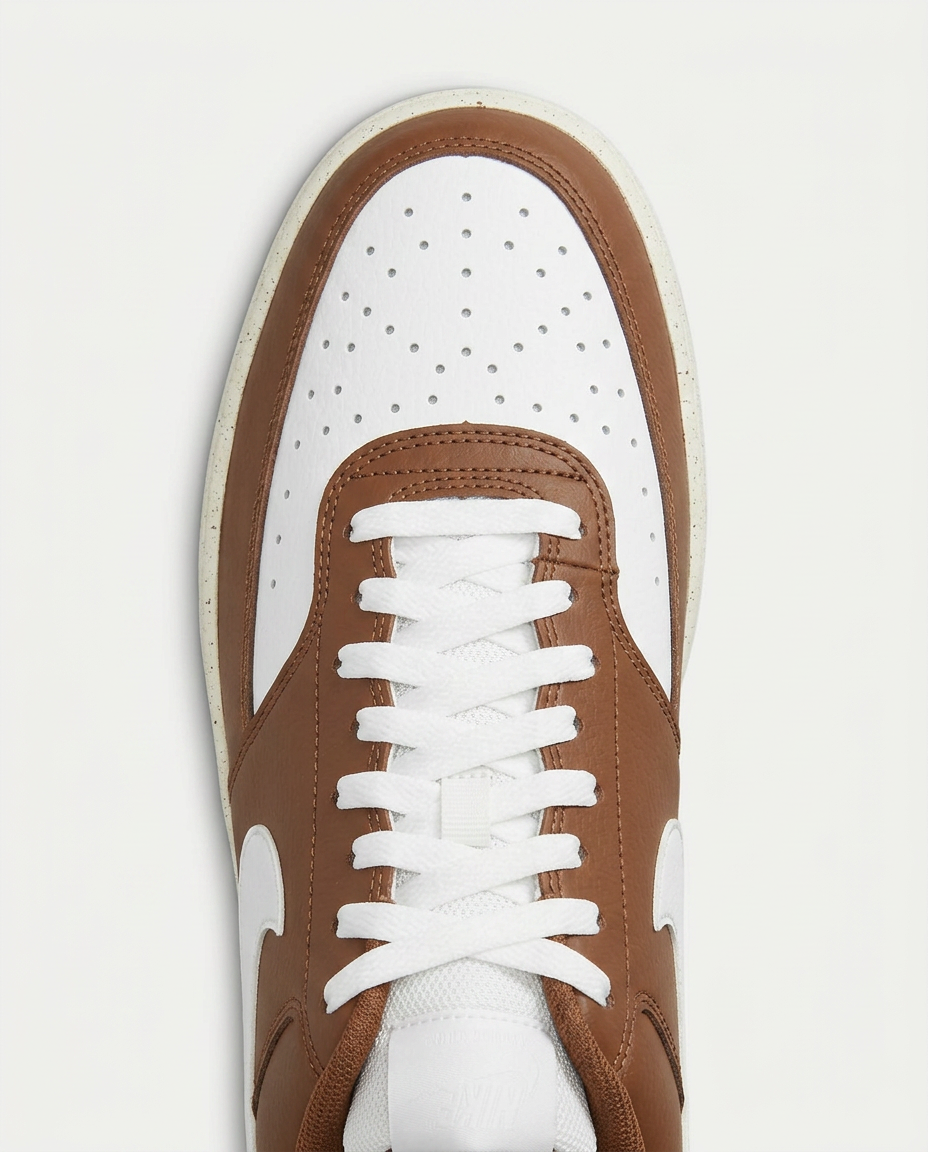 NIKE IM1652 W NIKE COURT VISION LO P NBK BEYAZ-KAHVE