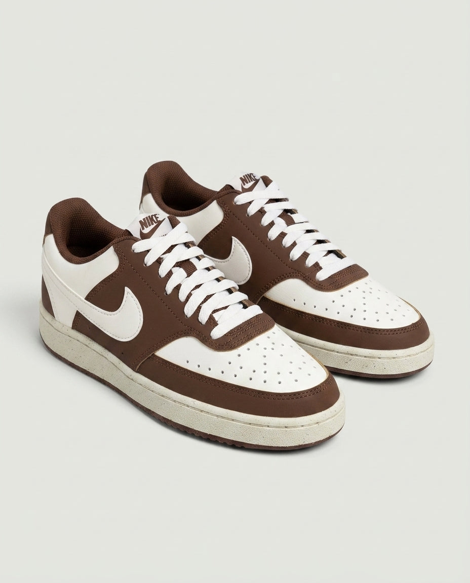 NIKE IM1652 W NIKE COURT VISION LO P NBK BEYAZ-KAHVE