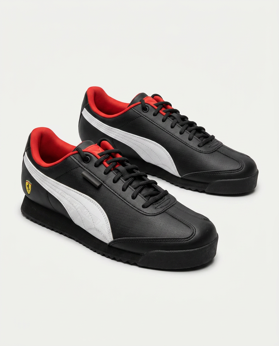 PUMA 308378 Ferrari Roma Via SİYAH