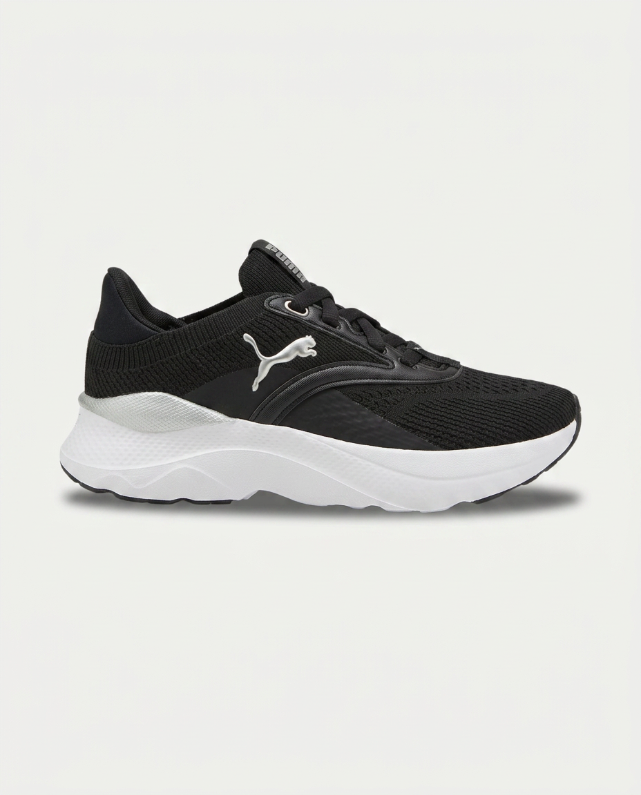 PUMA 310160 Softride Mayve Wn s SİYAH-BEYAZ