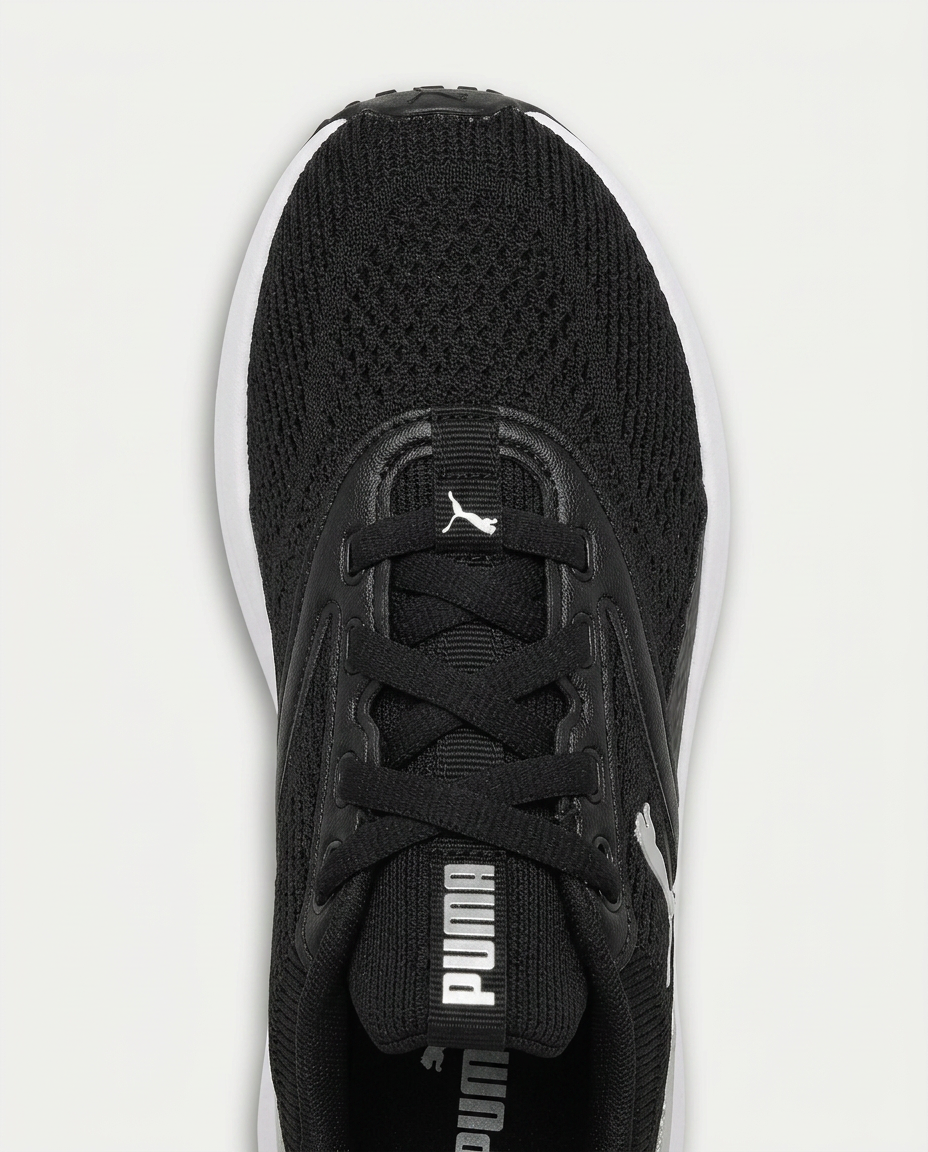 PUMA 310160 Softride Mayve Wn s SİYAH-BEYAZ