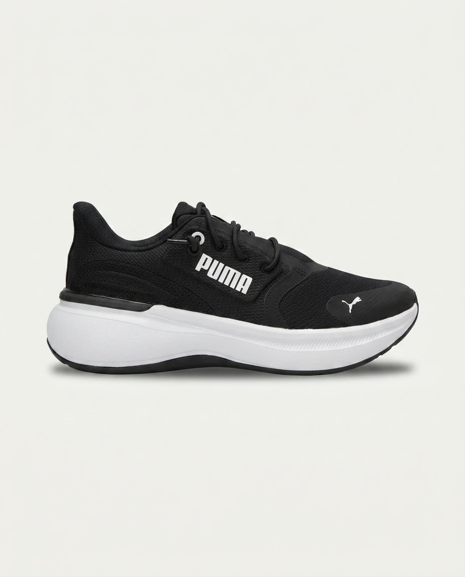 PUMA 311723 Softride Exo Shift SİYAH-BEYAZ