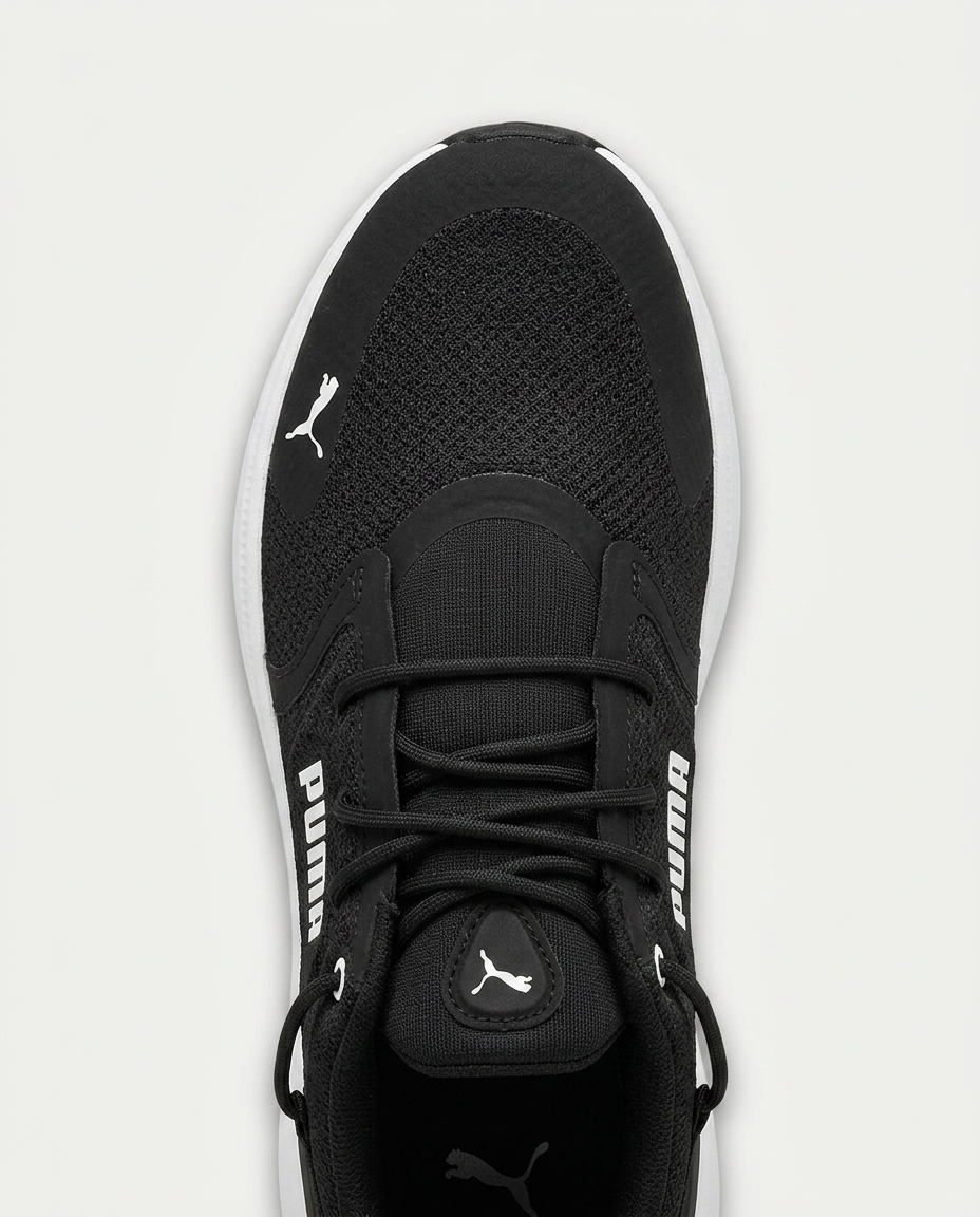 PUMA 311723 Softride Exo Shift SİYAH-BEYAZ