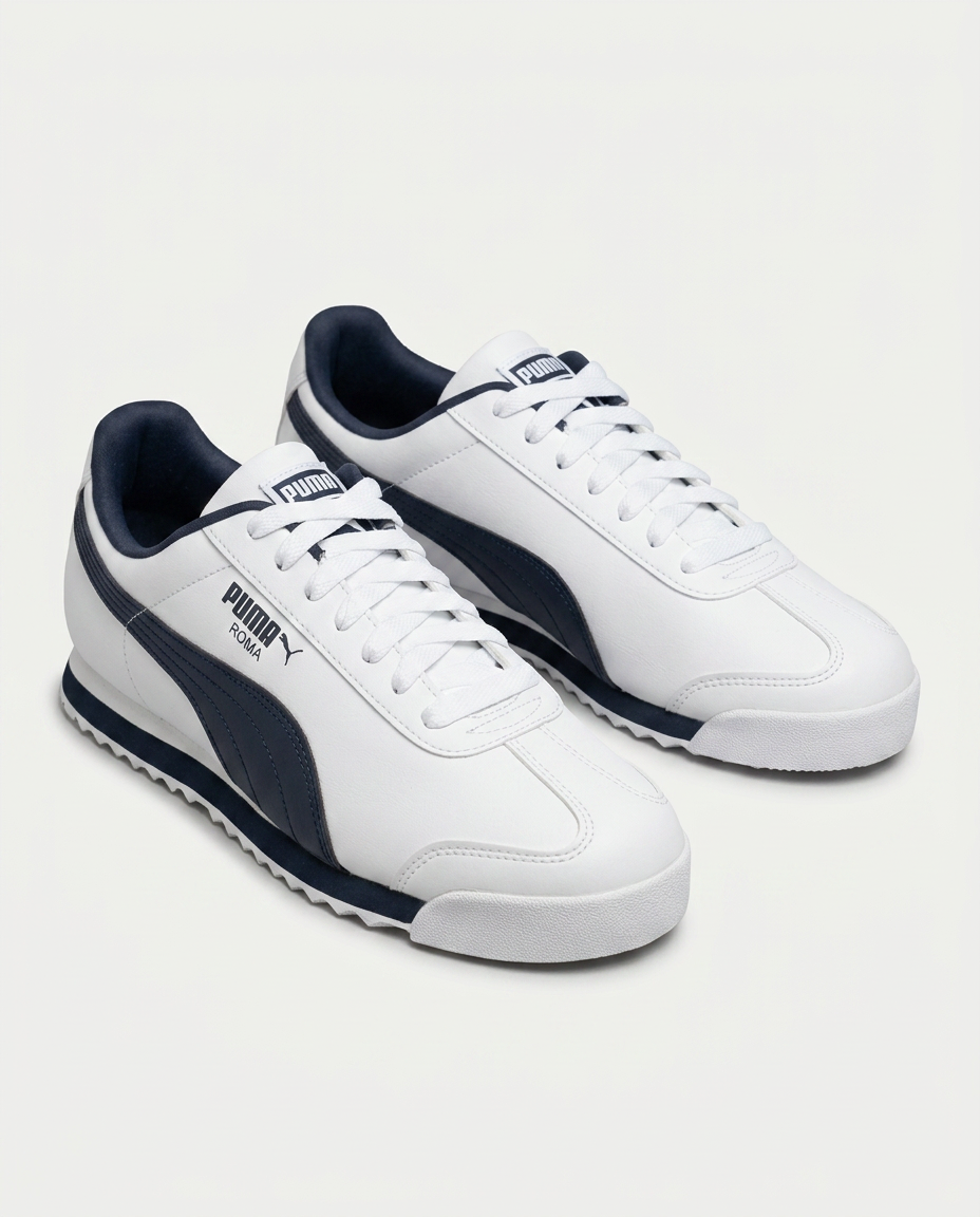 PUMA 353572 ROMA BASIC BEYAZ-LACI