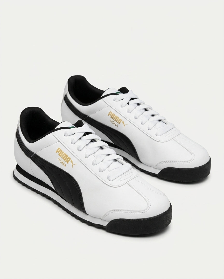 PUMA 353572 ROMA BASIC BEYAZ-SİYAH