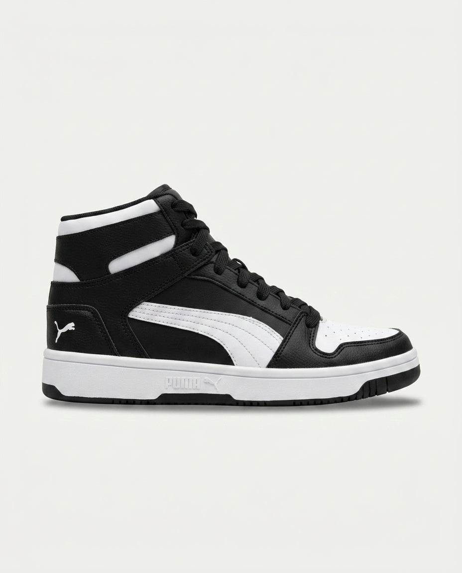 PUMA 369573 REBOUND LAYUP SİYAH-BEYAZ