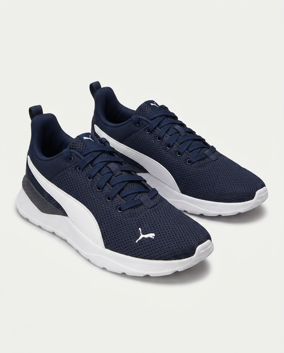 PUMA 371128 ANZARUN LİTE PEACOAT LACİVERT-BEYAZ