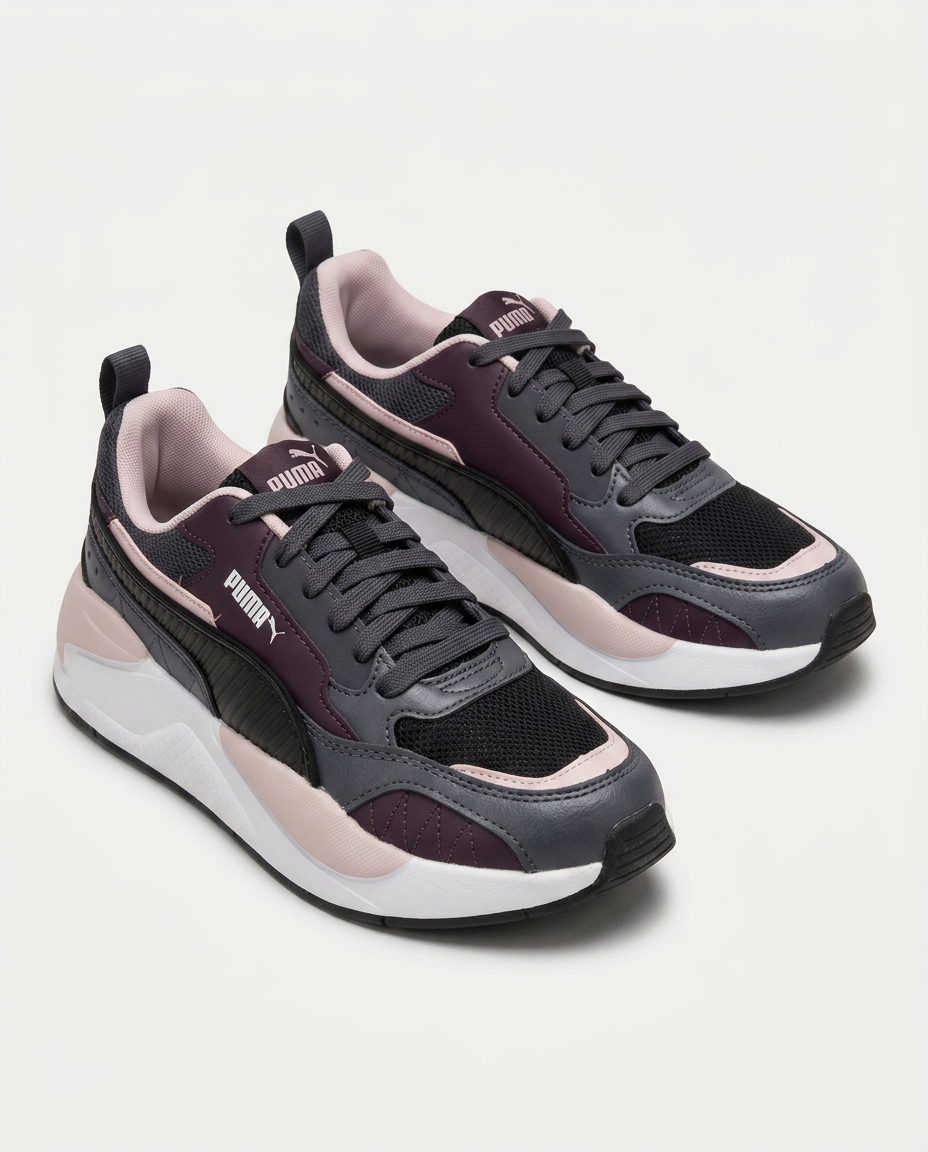 PUMA 373108 X-Ray 2 square DShadow GRİ-SİYAH