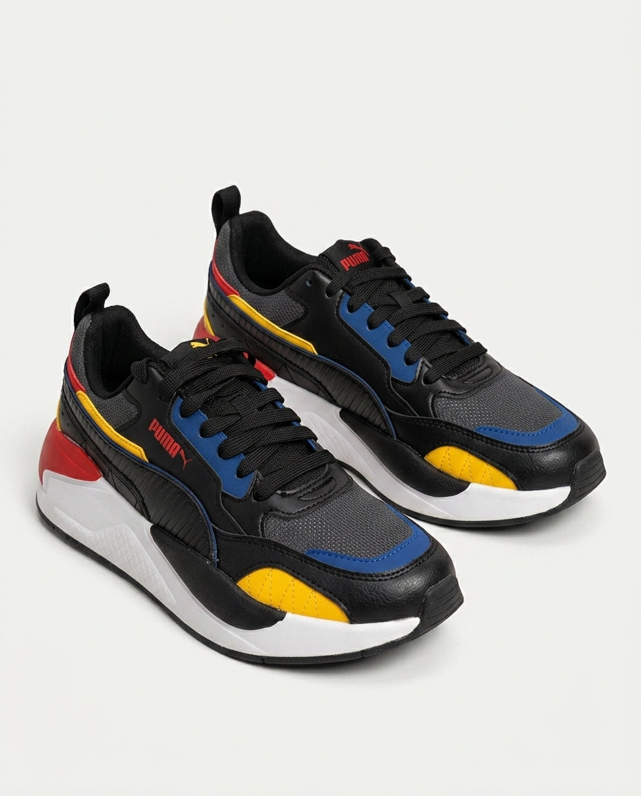 PUMA 373108 X-Ray 2 square DShadow SİYAH-SARI