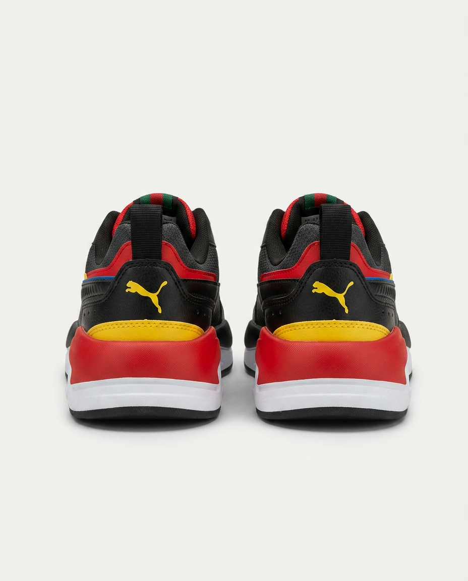 PUMA 373108 X-Ray 2 square DShadow SİYAH-SARI